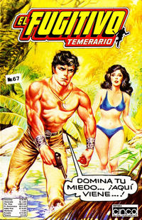 Cover Thumbnail for El Fugitivo Temerario (Editora Cinco, 1983 ? series) #67