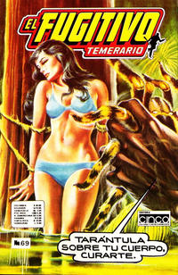 Cover Thumbnail for El Fugitivo Temerario (Editora Cinco, 1983 ? series) #69