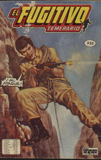 Cover Thumbnail for El Fugitivo Temerario (Editora Cinco, 1983 ? series) #332