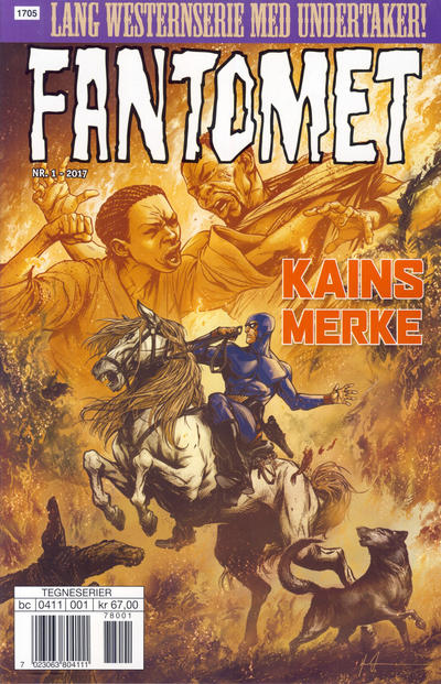 Cover for Fantomet (Hjemmet / Egmont, 1998 series) #1/2017