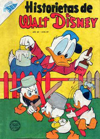 Cover for Historietas de Walt Disney (Editorial Novaro, 1949 series) #63