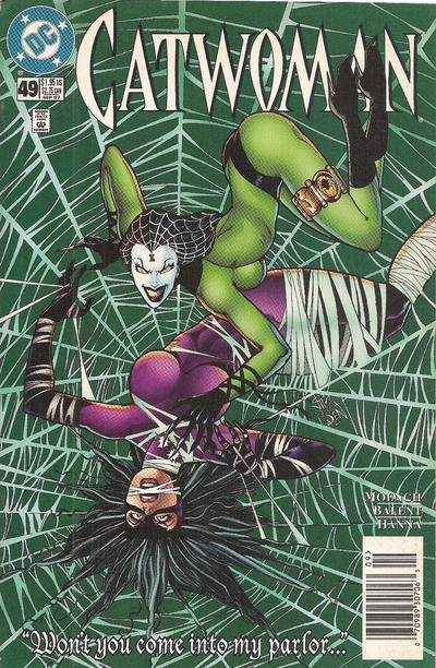 Cover for Catwoman (DC, 1993 series) #49 [Newsstand]