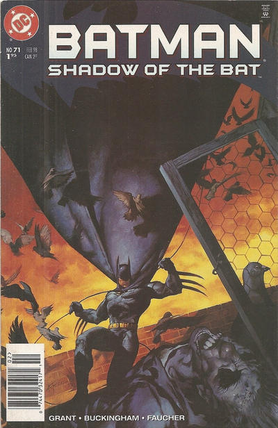 Cover for Batman: Shadow of the Bat (DC, 1992 series) #71 [Newsstand]