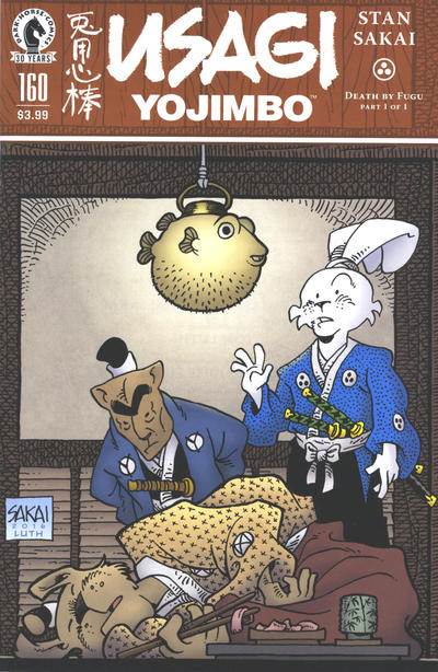 Cover for Usagi Yojimbo (Dark Horse, 1996 series) #160