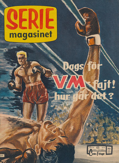 Cover for Seriemagasinet (Centerförlaget, 1948 series) #25/1960