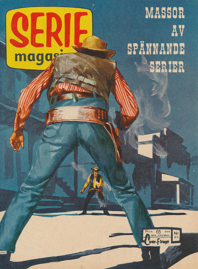 Cover for Seriemagasinet (Centerförlaget, 1948 series) #49/1960