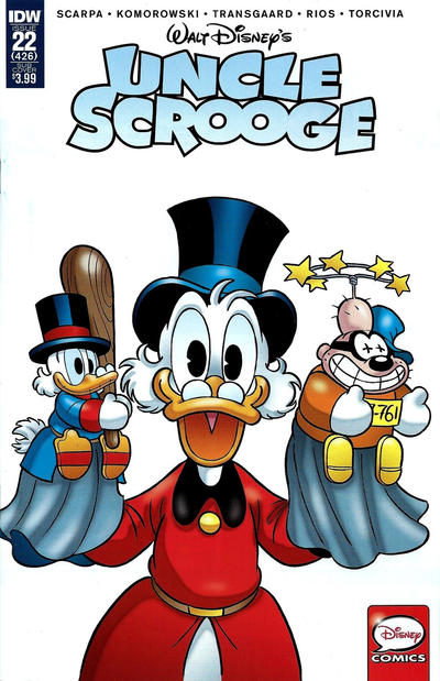 Cover for Uncle Scrooge (IDW, 2015 series) #22 / 426 [Subscription Cover]