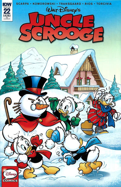 Cover for Uncle Scrooge (IDW, 2015 series) #22 / 426 [10 Copy Retailer Incentive Cover]