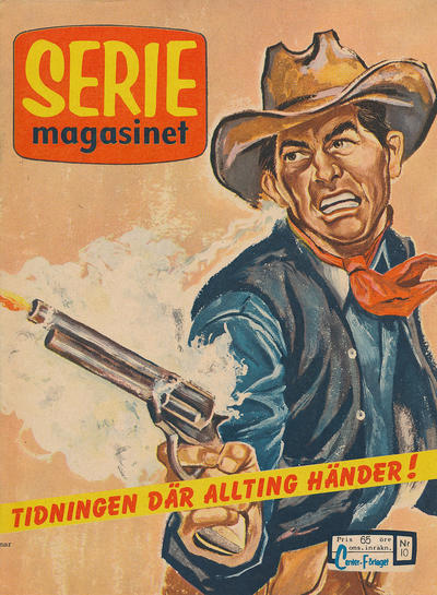 Cover for Seriemagasinet (Centerförlaget, 1948 series) #10/1961