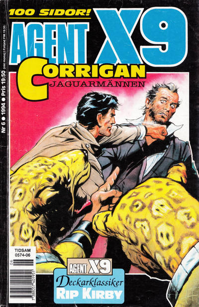 Cover for Agent X9 (Semic, 1971 series) #6/1994