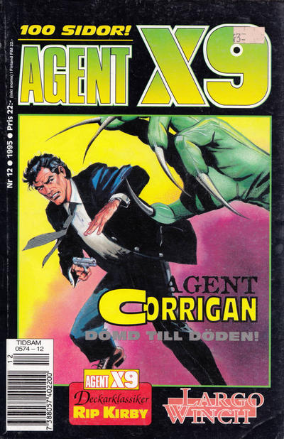 Cover for Agent X9 (Semic, 1971 series) #12/1995