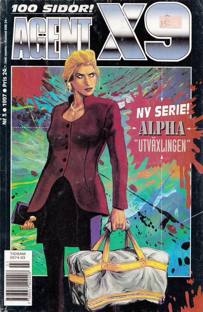 Cover for Agent X9 (Semic, 1971 series) #3/1997