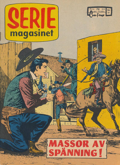 Cover for Seriemagasinet (Centerförlaget, 1948 series) #51/1961
