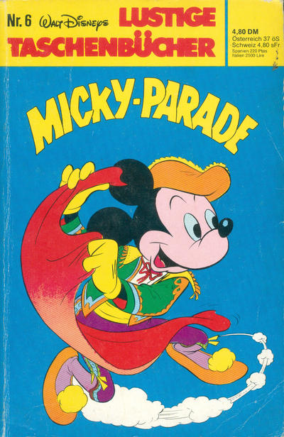 Cover for Lustiges Taschenbuch (Egmont Ehapa, 1967 series) #6 - Micky-Parade [4,80 DM]