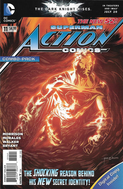 Cover for Action Comics (DC, 2011 series) #11 [Combo-Pack]