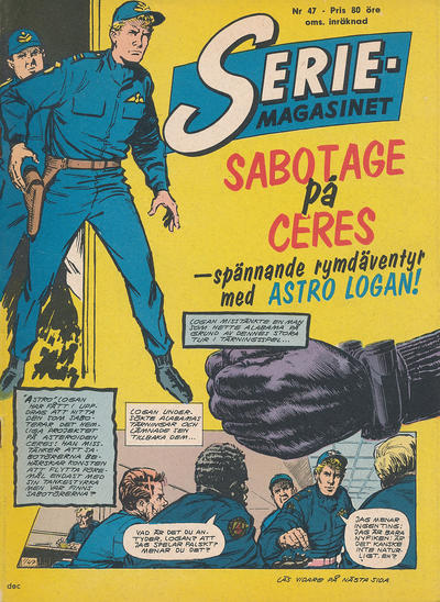 Cover for Seriemagasinet (Centerförlaget, 1948 series) #47/1962