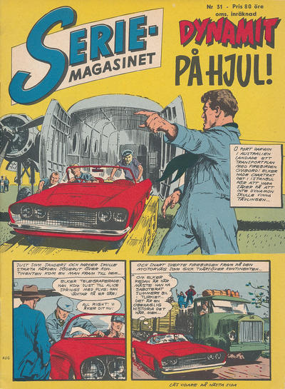 Cover for Seriemagasinet (Centerförlaget, 1948 series) #31/1962