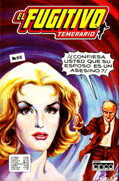 Cover for El Fugitivo Temerario (Editora Cinco, 1983 ? series) #68