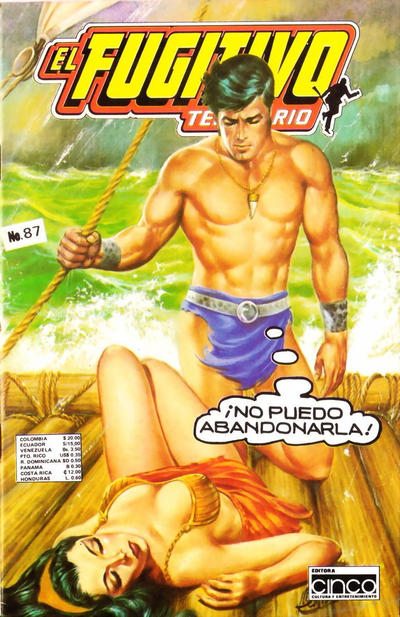 Cover for El Fugitivo Temerario (Editora Cinco, 1983 ? series) #87