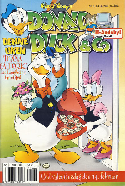 Cover for Donald Duck & Co (Hjemmet / Egmont, 1948 series) #6/2000