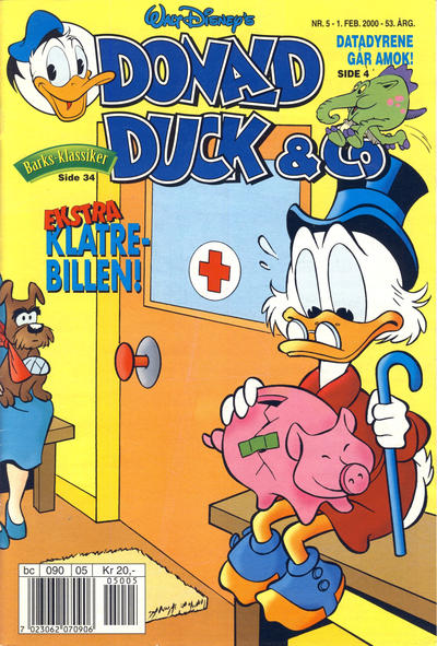 Cover for Donald Duck & Co (Hjemmet / Egmont, 1948 series) #5/2000