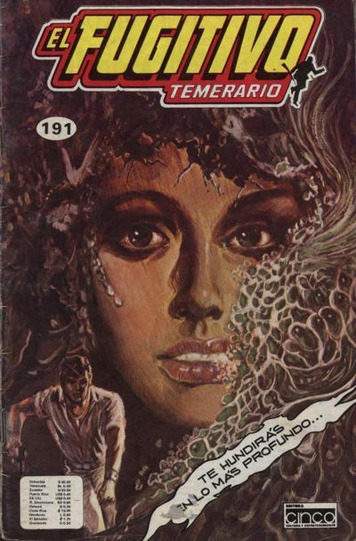 Cover for El Fugitivo Temerario (Editora Cinco, 1983 ? series) #191