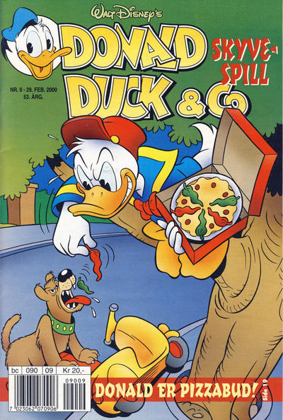 Cover for Donald Duck & Co (Hjemmet / Egmont, 1948 series) #9/2000