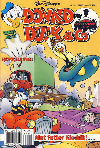 Cover for Donald Duck & Co (Hjemmet / Egmont, 1948 series) #10/2000