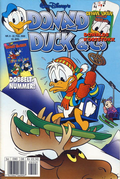 Cover for Donald Duck & Co (Hjemmet / Egmont, 1948 series) #8/2000