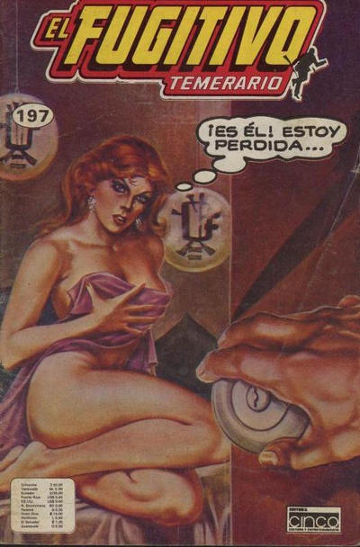 Cover for El Fugitivo Temerario (Editora Cinco, 1983 ? series) #197