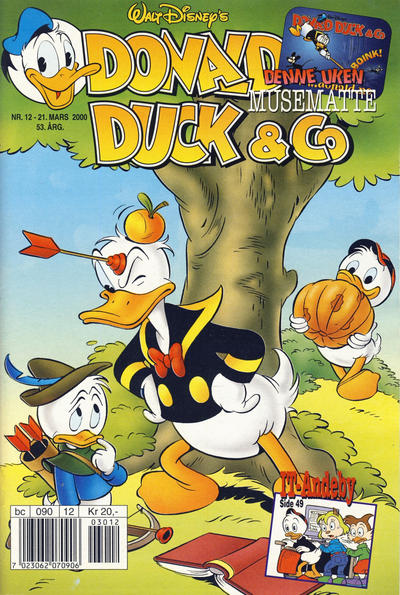 Cover for Donald Duck & Co (Hjemmet / Egmont, 1948 series) #12/2000