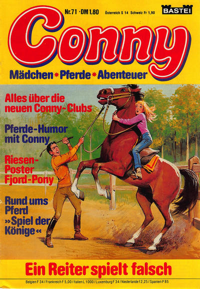 Cover for Conny (Bastei Verlag, 1980 series) #71