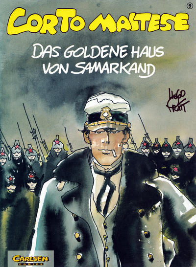 Cover for Corto Maltese (Carlsen Comics [DE], 1988 series) #9 - Das goldene Haus von Samarkand