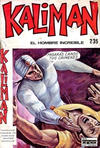 Cover for Kaliman (Editora Cinco, 1976 series) #235