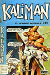 Cover for Kaliman (Editora Cinco, 1976 series) #249