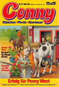 Cover Thumbnail for Conny (Bastei Verlag, 1980 series) #91