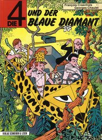 Cover Thumbnail for Die 4 (Schreiber & Leser, 1988 series) #11 - Die 4 und der blaue Diamant