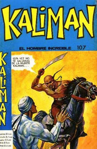 Cover Thumbnail for Kaliman (Editora Cinco, 1976 series) #107