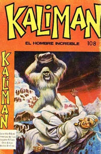 Cover Thumbnail for Kaliman (Editora Cinco, 1976 series) #108