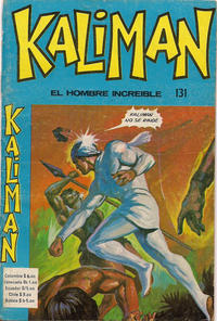 Cover Thumbnail for Kaliman (Editora Cinco, 1976 series) #131