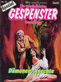 Cover Thumbnail for Gespenster Geschichten Spezial (Bastei Verlag, 1987 series) #76 - Dämonen-Knechte
