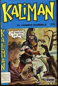 Cover Thumbnail for Kaliman (Editora Cinco, 1976 series) #214