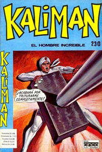 Cover Thumbnail for Kaliman (Editora Cinco, 1976 series) #230