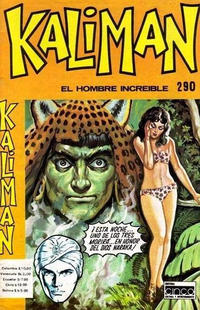 Cover Thumbnail for Kaliman (Editora Cinco, 1976 series) #290