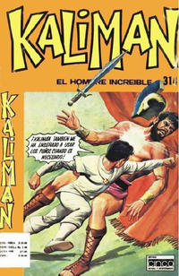 Cover Thumbnail for Kaliman (Editora Cinco, 1976 series) #314