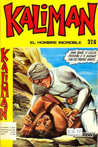 Cover Thumbnail for Kaliman (Editora Cinco, 1976 series) #326