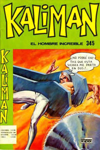 Cover Thumbnail for Kaliman (Editora Cinco, 1976 series) #345
