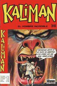 Cover Thumbnail for Kaliman (Editora Cinco, 1976 series) #310