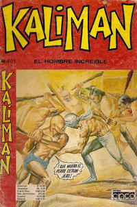 Cover Thumbnail for Kaliman (Editora Cinco, 1976 series) #405