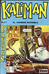 Cover Thumbnail for Kaliman (Editora Cinco, 1976 series) #477